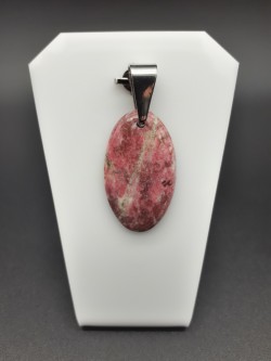 Pendentif thulite rouge