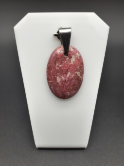 Pendentif thulite rouge