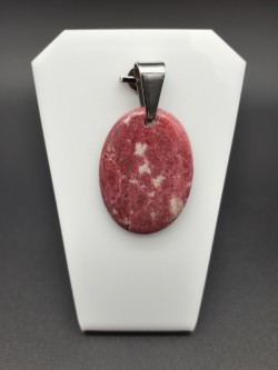 Pendentif thulite rouge