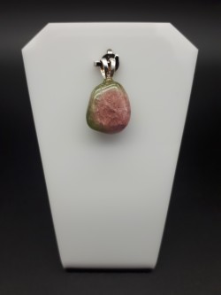 Pendentif tourmaline melon...