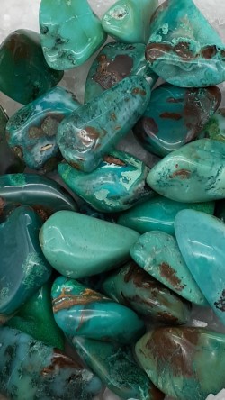 Chrysocolle calcédoine