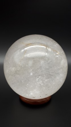 Sphère cristal de roche