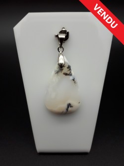 Pendentif agate dendritique