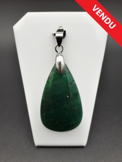 Pendentif aventurine verte