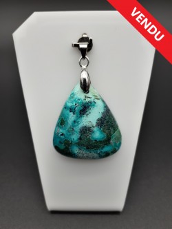 Pendentif chrysocolle...