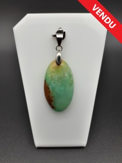 Pendentif chrysoprase