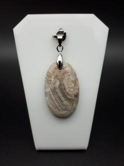 Pendentif agate crazy lace