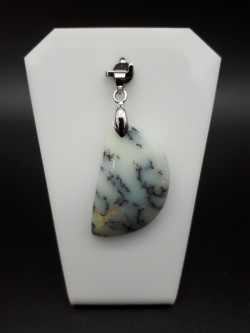 Pendentif agate dendritique