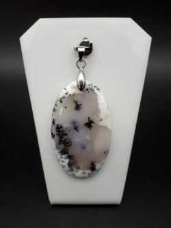 Pendentif agate dendritique