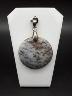 Pendentif agate dendritique