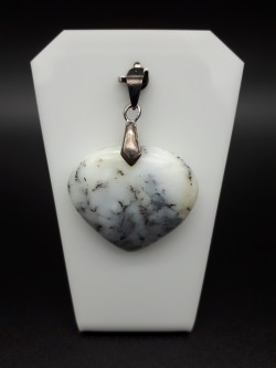 Pendentif agate dendritique