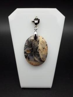 Pendentif agate dendritique...