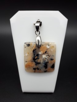 Pendentif agate dendritique...