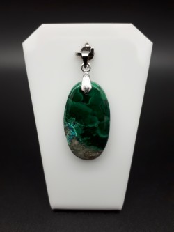 Pendentif malachite...