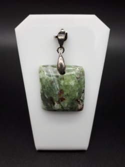 Pendentif chrysoprase