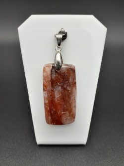 Pendentif quartz hématoïde