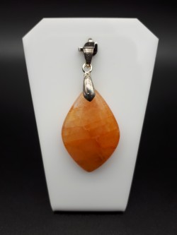 Pendentif quartz hématoïde