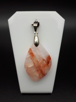 Pendentif quartz hématoïde