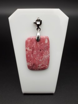 Pendentif thulite rouge