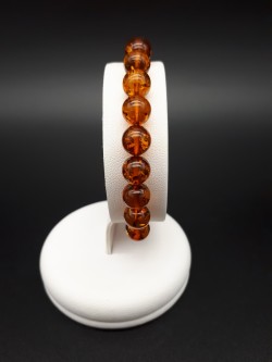 Bracelet ambre cognac...