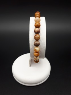 Bracelet agate corail...