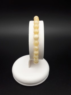 Bracelet aragonite jaune...