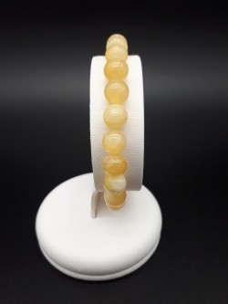 Bracelet aragonite jaune...