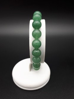 Bracelet aventurine verte...