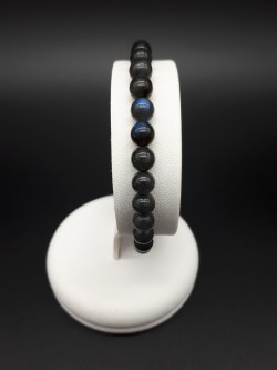 Bracelet labradorite perles...