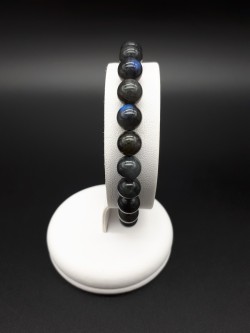 Bracelet labradorite perles...