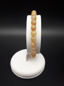 Bracelet quartz rutile...