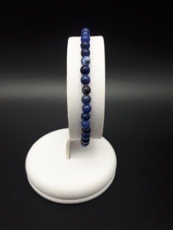 Bracelet sodalite perles 4mm