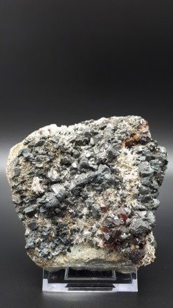 Sphalérite, pyrite et quartz