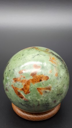 Sphère chrysoprase