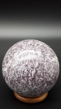 Sphère lépidolite