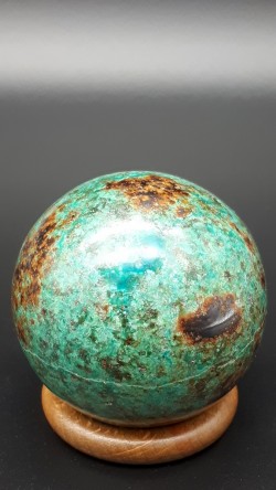 Sphère chrysocolle du Pérou