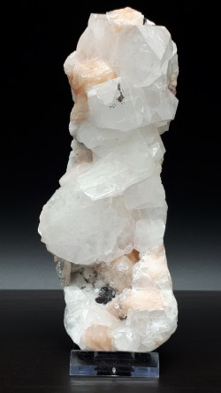 Stilbite sur apophyllite