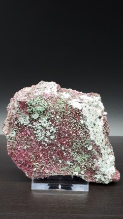 Malachite sur cobaltocalcite