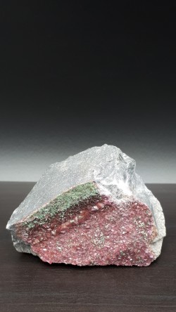 Malachite sur cobaltocalcite