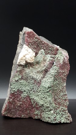 Malachite sur cobaltocalcite