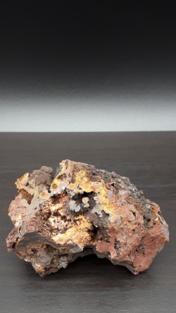 Mimétite sur goethite