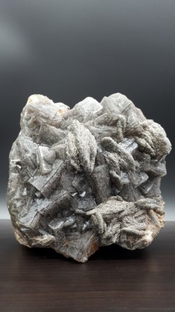 Baryte, galène sur fluorine