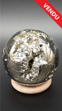 Sphère pyrite