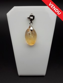 Pendentif citrine