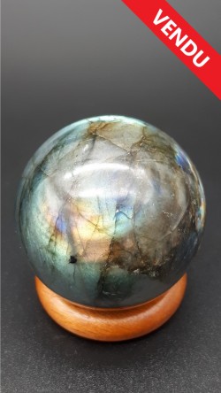 Sphère labradorite