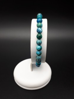 Bracelet chrysocolle perles...