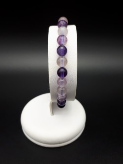 Bracelet fluorine mauve...