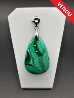 Pendentif malachite...