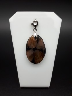 Pendentif chiastolite