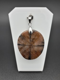 Pendentif chiastolite